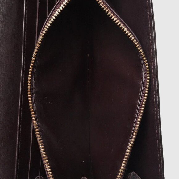 Louis Vuitton Amarante Monogram Vernis Sarah Wallet - Picture 7 of 9